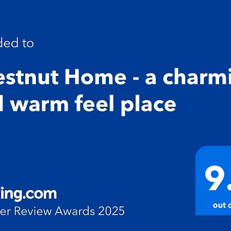 Chestnut Home - A Charming And Warm Feel Place Budapešť Exteriér fotografie